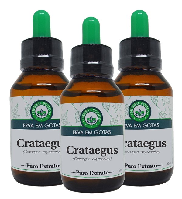 3 Extratos de Crataegus - 60ml