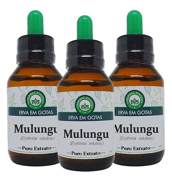 3 Extratos de Mulungu - 60ml