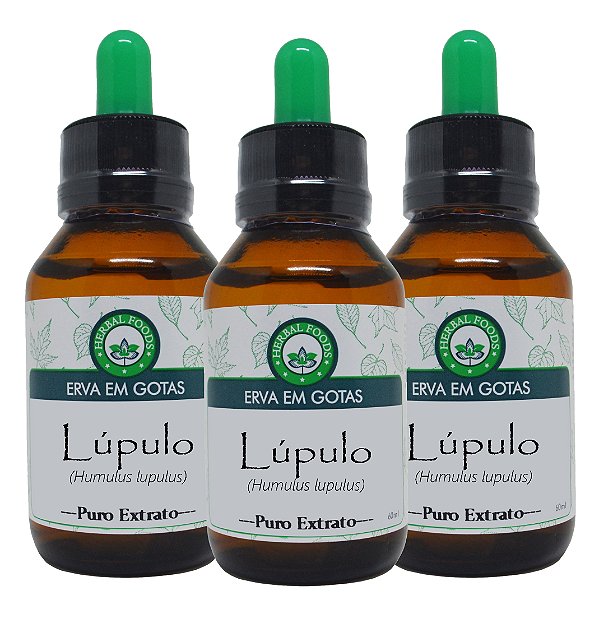 3 Extratos de Lúpulo - 60ml