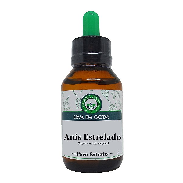 Anis Estrelado - Extrato 60ml  (Tintura Mãe)