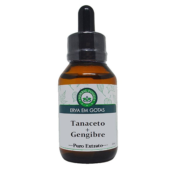 Tanaceto + Gengibre - Extrato 60ml