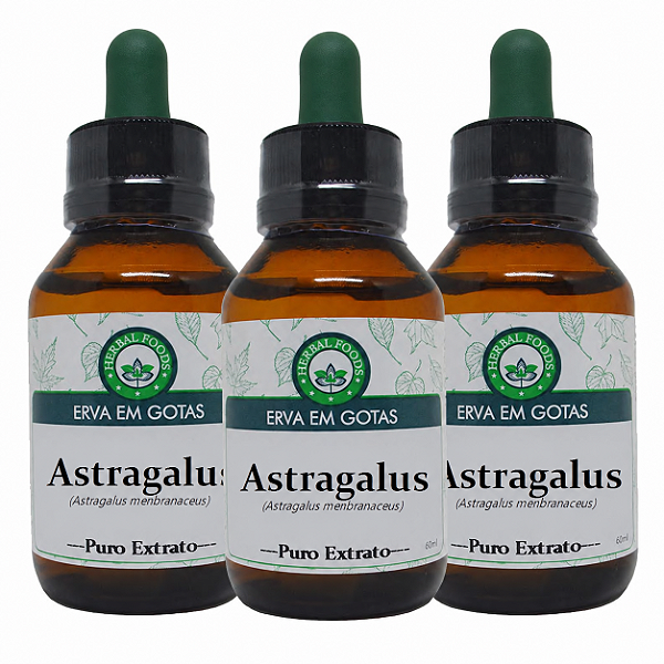 3 Extratos de Astragalus - 60ml