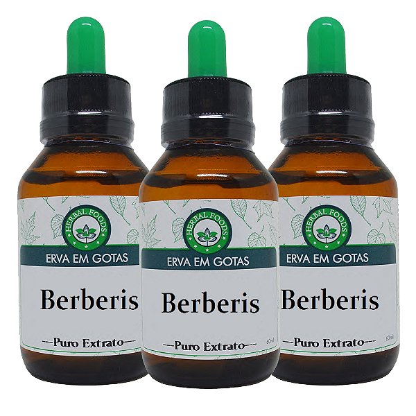 3 Extratos de Berberis - 60ml