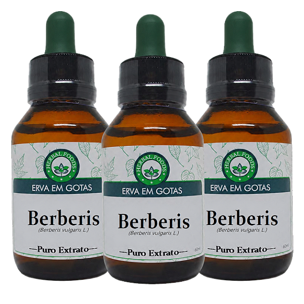 3 Extratos de Berberis - 60ml