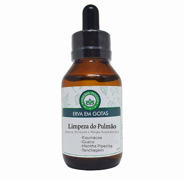 Limpeza do Pulmão - Extrato 60ml
