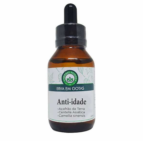 Anti-Idade - Extrato 60ml (Estimulante do colágeno).