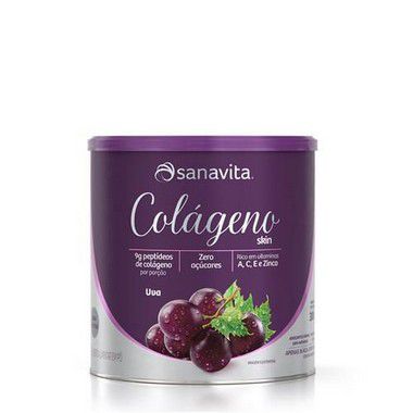 Colágeno Skin Uva 300 g - SANAVITA