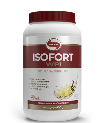 Isofort Baunilha 900 g - VITAFOR