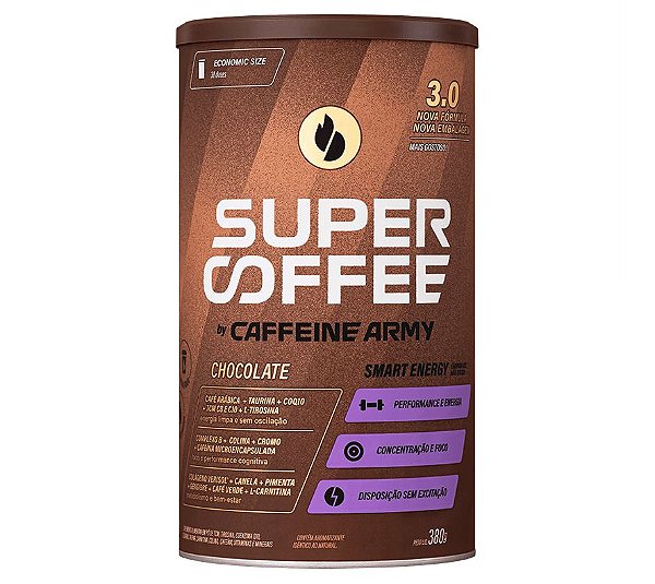 Supercoffee Chocolate 3.0 380G - Caffeine Army