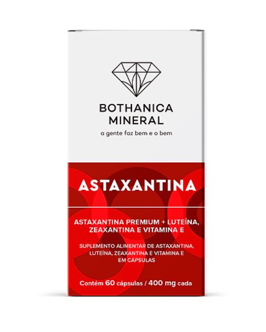 Astaxantina c/ Luteína, Zeaxantina e Vit.E 60 Caps - BOTHANICA MINERAL