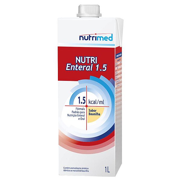 Nutri Enteral 1,5kcal/ml Baunilha 1L - Danone