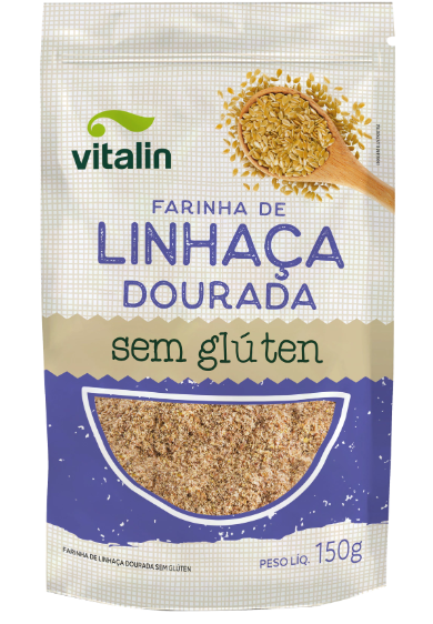 Linhaça Dourada Farinha  150g - Vitalin