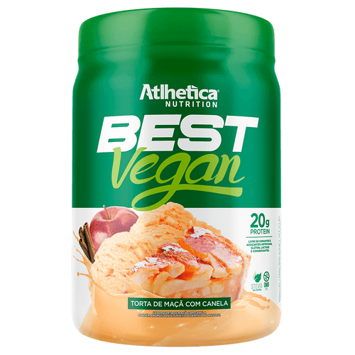 Best Vegan Torta de Maçã com Canela 500G - Atlhetica Nutrition