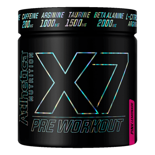 X7 Pre Workout Pink Lemonade 300g - Atlhetica