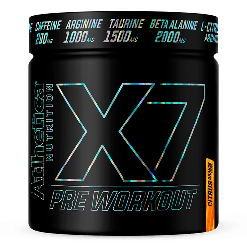 X7 Pre Workout Citrus Orange 300g - Atlhetica