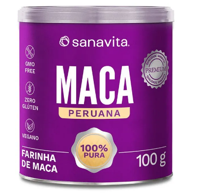 Maca Peruana Farinha 100G - SANAVITA