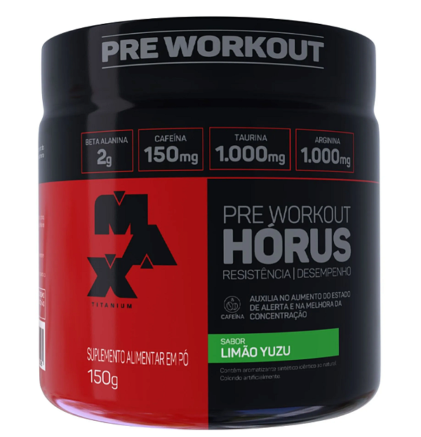 Horus Limão Yuzu 150g - Max Titanium