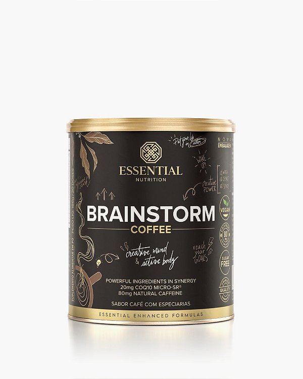 Brainstorm Coffee 186g - Essential Nutrition