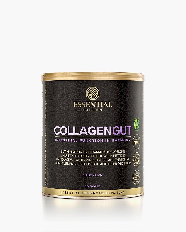 Collagen GUT Uva 440g - Essential Nutrition