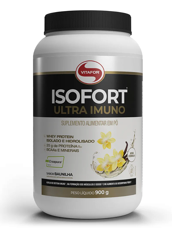 Isofort Ultra Imuno Baunilha 900g - Vitafor