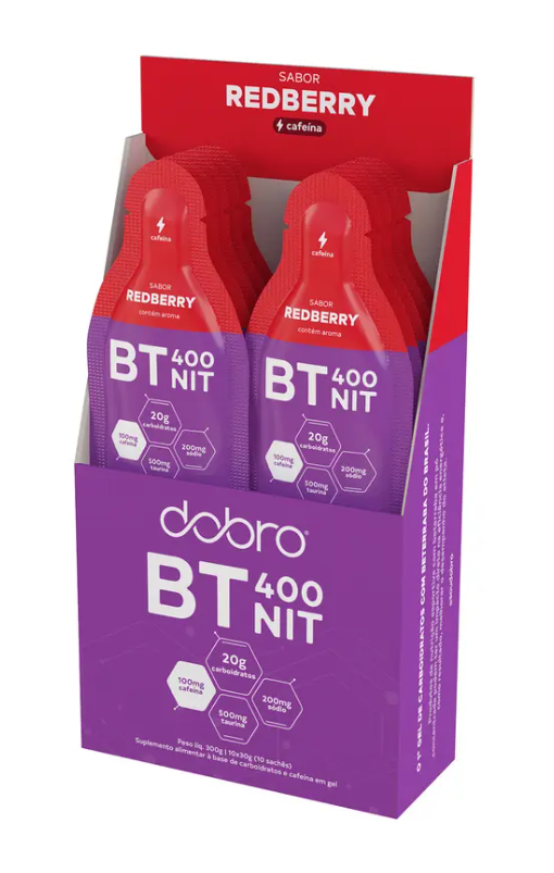 BT Gel Nitrato RedBerry com Cafeína 30g - Dobro (unidade)