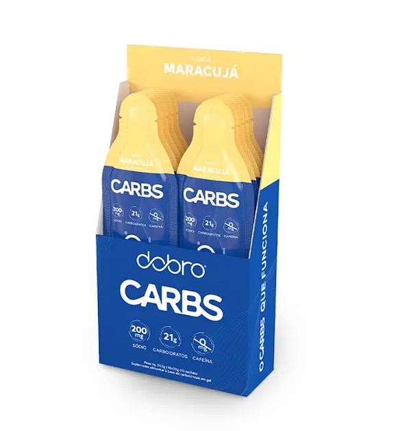 Carbs Gel Nitrato Maracujá 30g - Dobro (unidade)