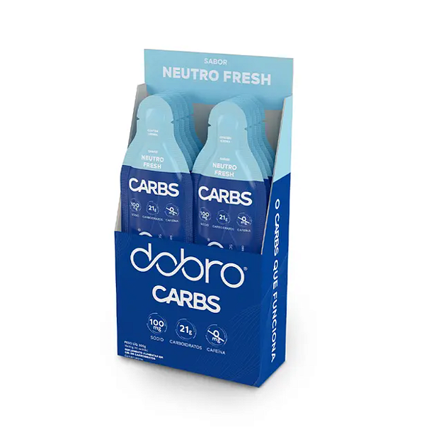 Carbs Gel Nitrato Neutro Fresh com Cafeína 30g - Dobro (unidade)