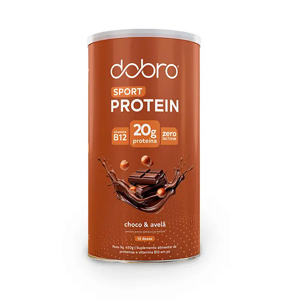 Sport Protein Chocolate e Avelã 450g - Dobro