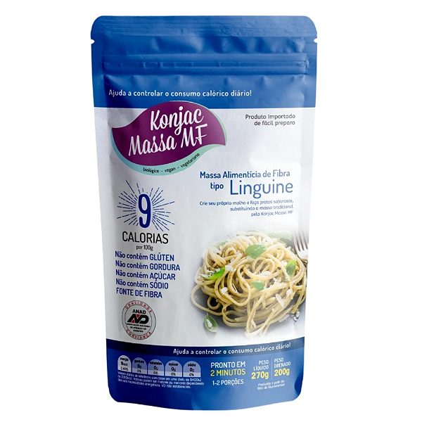 Massa Konjac Linguine 270g - Konjac