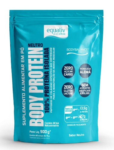 Body Protein Neutro 900g Pouch - Equaliv