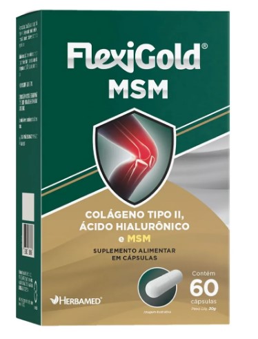 Flexigold Msm 60 Caps - Herbamed