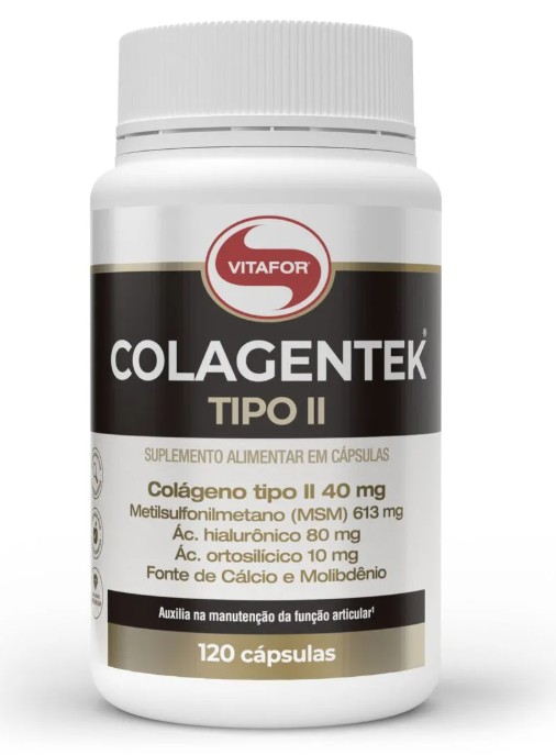 Colagentek Tipo Ii 120caps - Vitafor