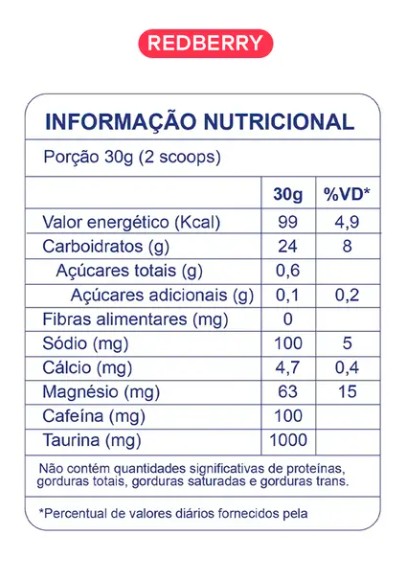 Bt Gel Nitrato Redberry Cafeina 30g - Dobro