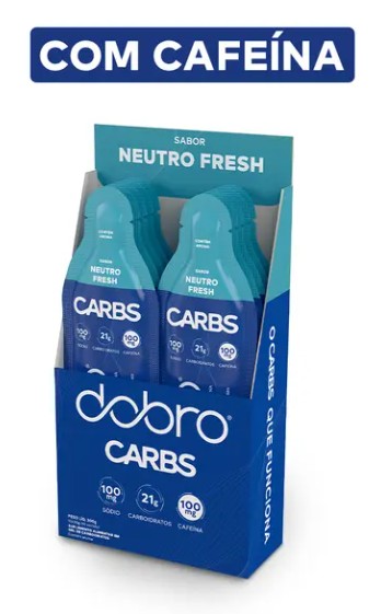 Carbs Gel Nitrato Neutro Fresh Cafeina 30g - Dobro