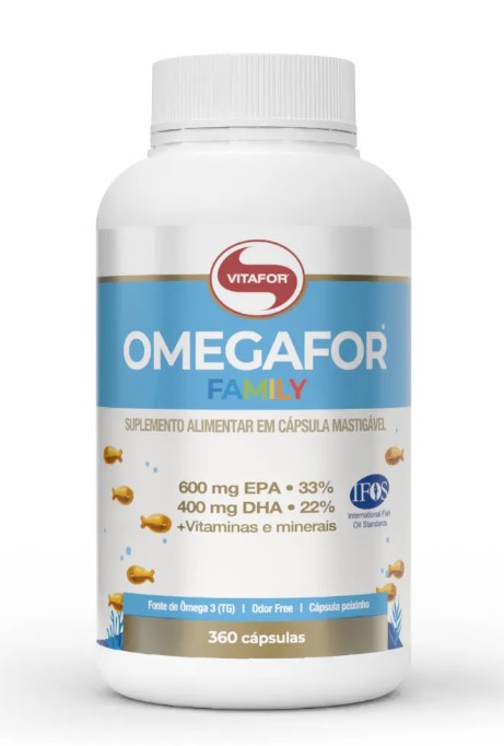Omegafor Family 360 Caps 500mg - Vitafor
