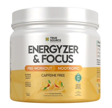 Energyzer & Focus Frutas Amarelas 450g  - True Source