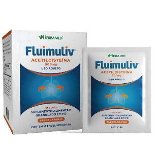 Fluimuliv 16 Saches Laranja - Herbamed