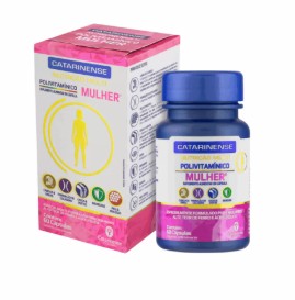 Polivitaminico Mulher 60cps - Catarinense