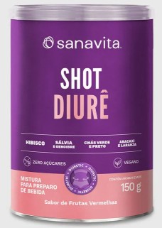Shot Diure Frutas Vermelhas 150g - Sanavita
