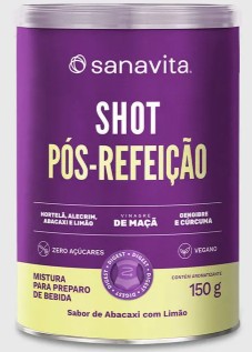 Shot Refeicao Abacaxi Com Limao 150g - Sanavita