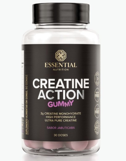 Creatine Action Gummy Jabuticaba 30d - Essential
