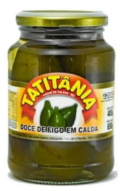 Doce De Figo Em Calda 600g - Tatitania