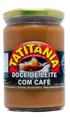 Doce De Leite Com Cafe 400g - Tatitania