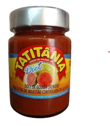 Doce De Goiaba Cremoso Diet 400g - Tatitania