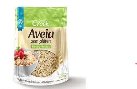 Aveia Flocos Medios Sem Gluten 200g - Sabor Alternativo