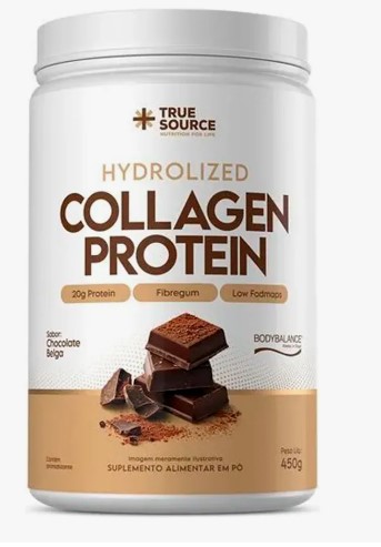 Collagen Protein Chocolate Belga 450g - True Source