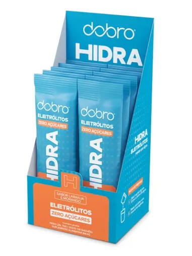 Hidra Eletrolitos Laranja E Morango 7g - Dobro