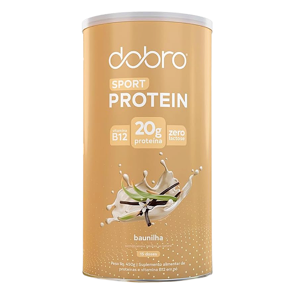 Sport Protein Baunilha 450g - Dobro