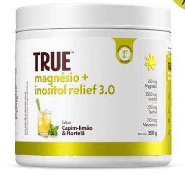 Magnesio Inositol Capim Limão 3.0 - True Source