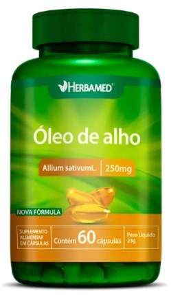 Oleo De Alho 60caps - Herbamed